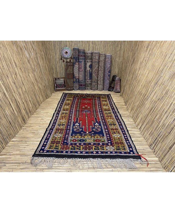 Turkish Nomadic Handmade Wool on Wool Carpet – FREE SHIPPING..!